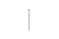 Tornillos cabeza arandela galvanizados grises